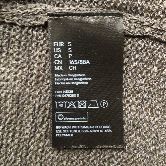 H&M Divided Green Loose Knit Sweater - Picture 6 of 6